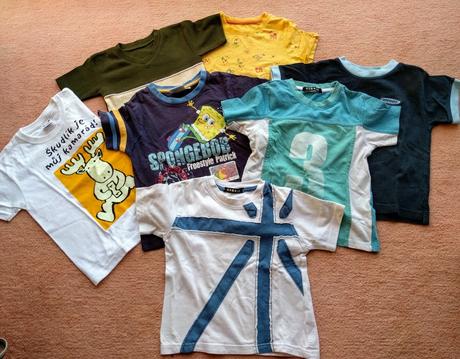 7 triček s krátkým rukávem, 104