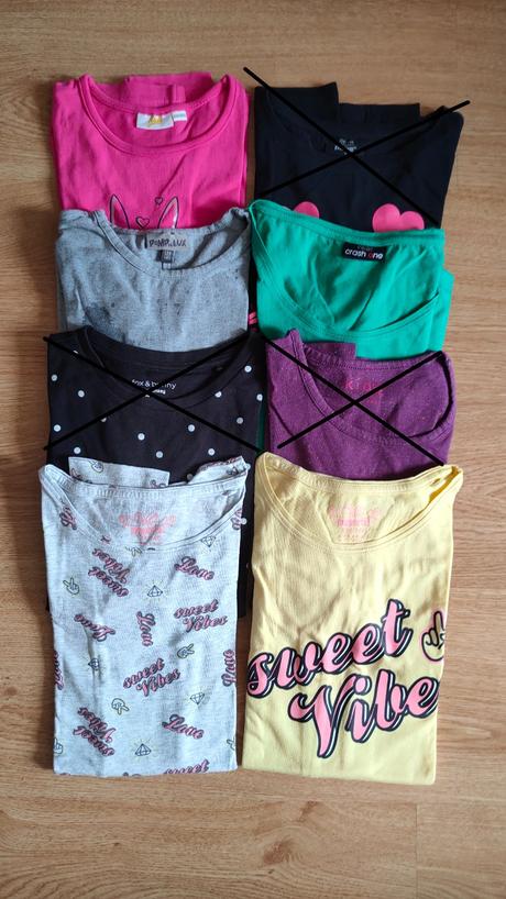 Trička s dlouhým rukávem, 134