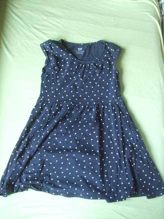 Šaty 122/128, h&m,122