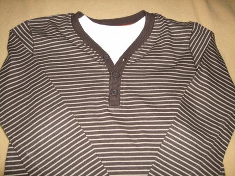 Pruhované tričko s gombíkmi, cherokee,116