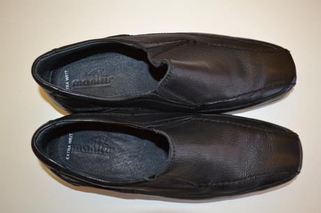 Kožené kvalitní boty zn. manitu top stav, 44