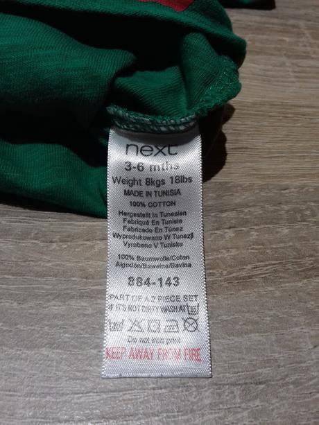 Vánoční tričko dl. rukáv, 68