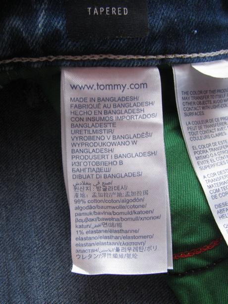 Džínové elastické kraťasy-tommy hilfiger, tommy hilfiger,176