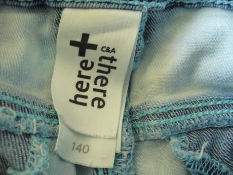 Šortky vel. 140 zn. c&a, c&a,140