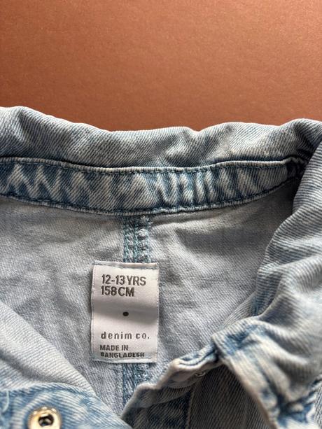 Ob/ overal džínový - v.12/13 let, denim co,158