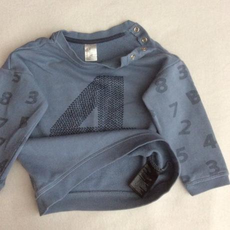 Mikina s čísly a písmeny zn. h&m, h&m,92