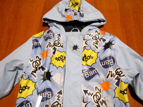 Nepromokavá pogumovaná bunda vel 80-86, lupilu,86