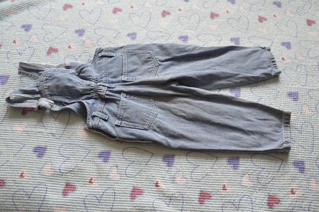 Džínové riflové laclové kalhoty, kids,98