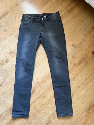 Džíny, rifle, skinny, h&m,164