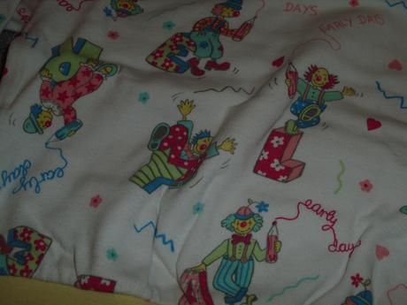 Pyžamo s obrázkem klaunů, early days,68