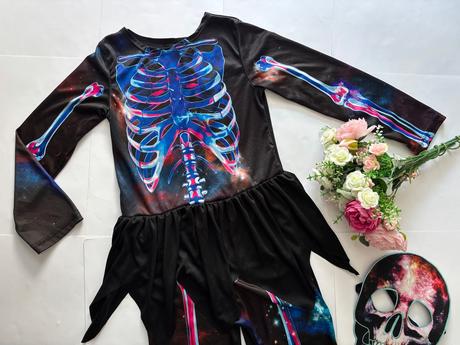 An22/ kostým kostlivka - v.6/8 let,