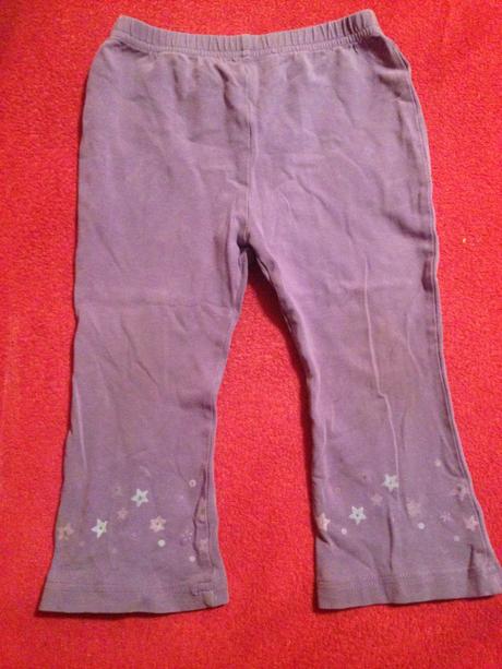 Dívčí tepláky - tepláčky květy, tesco,92