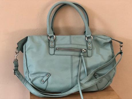 Svetle modra h&m kabelka, h&m