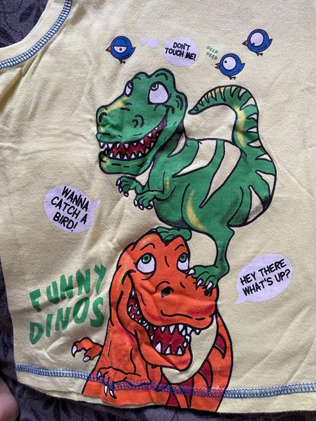 Set 3 chlapeckých triček vel 122/7 let, 122