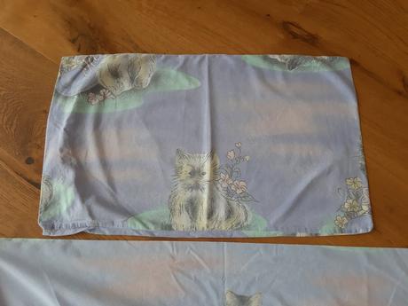 Povlečení  do postýlky kočička, šířka (cm): 90,délka (cm): 130