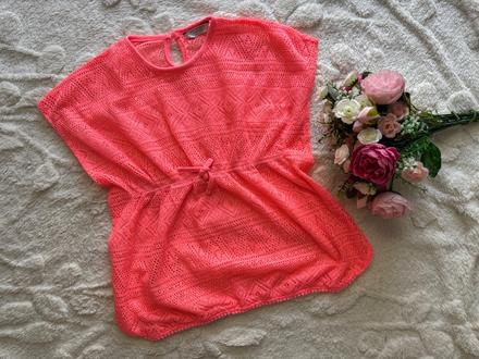 Tunika krajková /  letní plavkový - v.4/5 let, primark,110