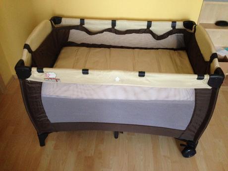 Skládací cestovní dětská postýlka, šířka (cm): 65,délka (cm): 120