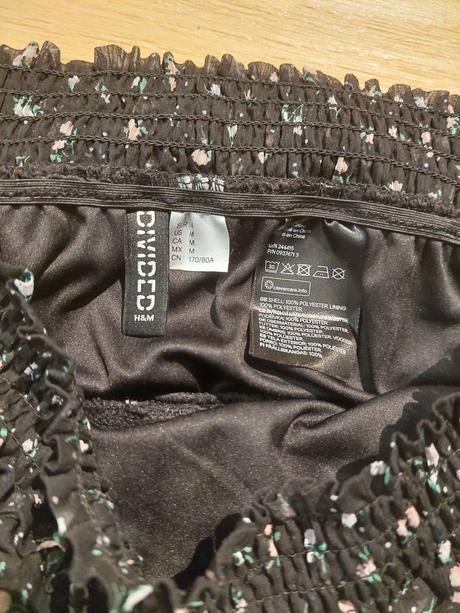 Letní sukně kytičky hm, h&m,m