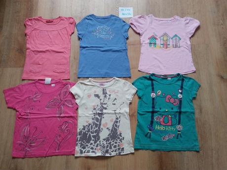 4 x tričko,okay, next,disney, caa..., vel 110, next,110