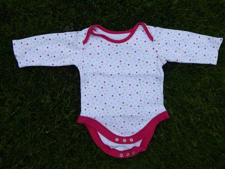 Puntíkatý bavlněný overálek vel.62, marks & spencer,62