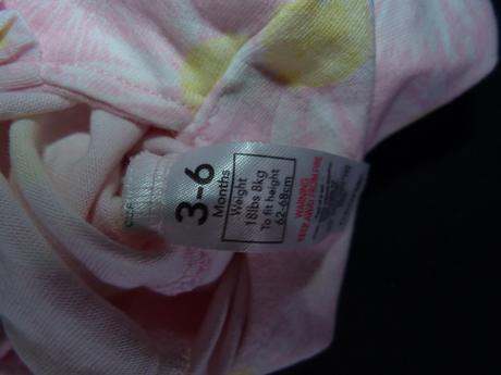 Bavlněné květované kahoty vel. 68, george,68