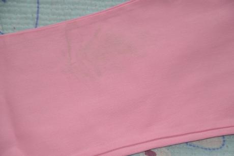 Růžové džíny, plátěné kalhoty, 116