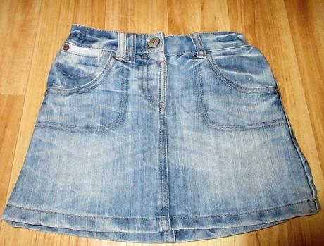 Riflová sukně, next,104