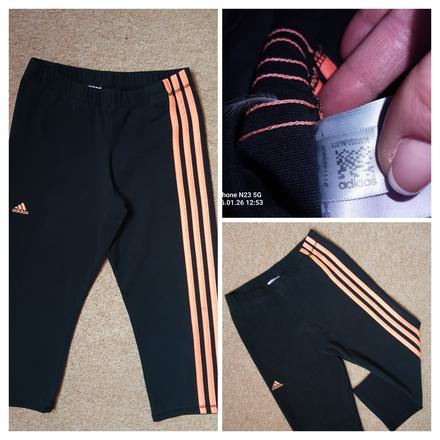 3/4 legíny zn."adidas" vel."146-152", adidas,146