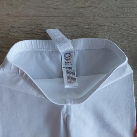 Legíny 3/4 délka vel.122/128, tchibo,122