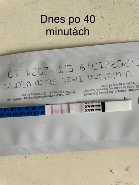 Je výsledek ovulačního testu po zaschnutí platný?