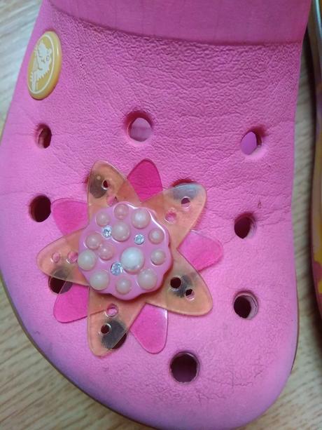 Crocs originál růžové c. 10/11, crocs,27
