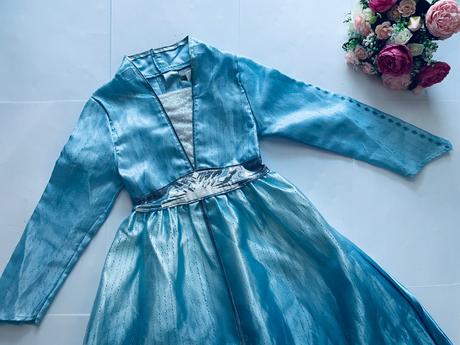 An10/ kostym delux elza frozen ii- v.7/8 let, 