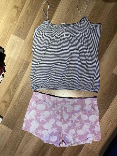 Pyžamové šortky + tílko, xl