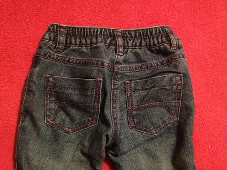 Dívčí zateplené rifle - džíny, lupilu,86