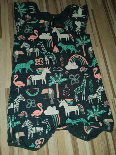 Letní overal s poníky, koníky, jednorožci 86 next, next,86