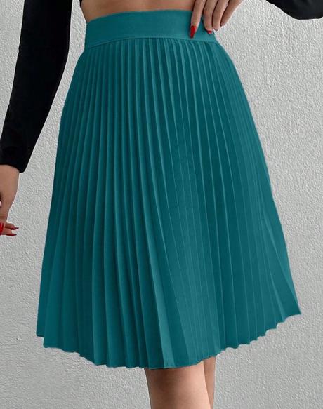 Plisovaná dámská sukně, l