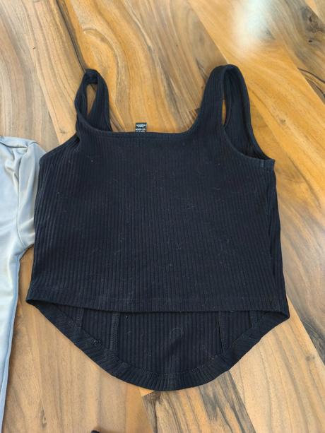 5 krát croptop tričko top tílko 152/158, h&m,158