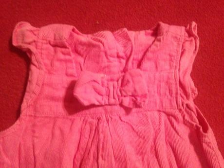 Dívčí šaty - šatičky mašlička, 74