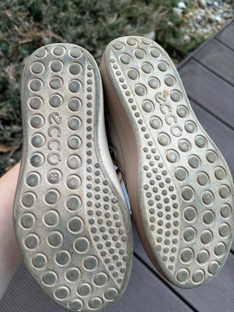 Kožené kotníkové boty ecco 30 růžové, ecco,30