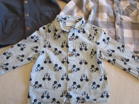 3x pěkná bavl. košile, dl. rukáv, vel. 2x 74+1x80, disney,74