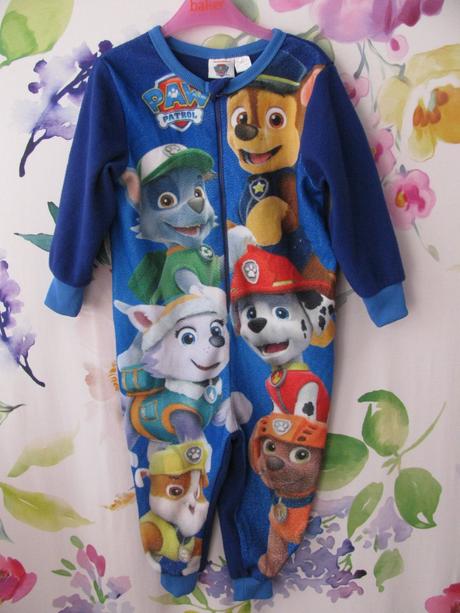 Fleecový overal na spaní paw patrol, nickelodeon,98