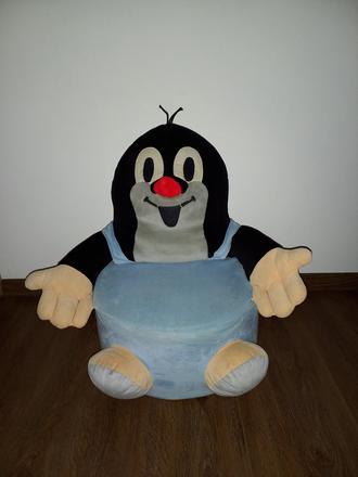 Dětská sezení/křesílko krtek,