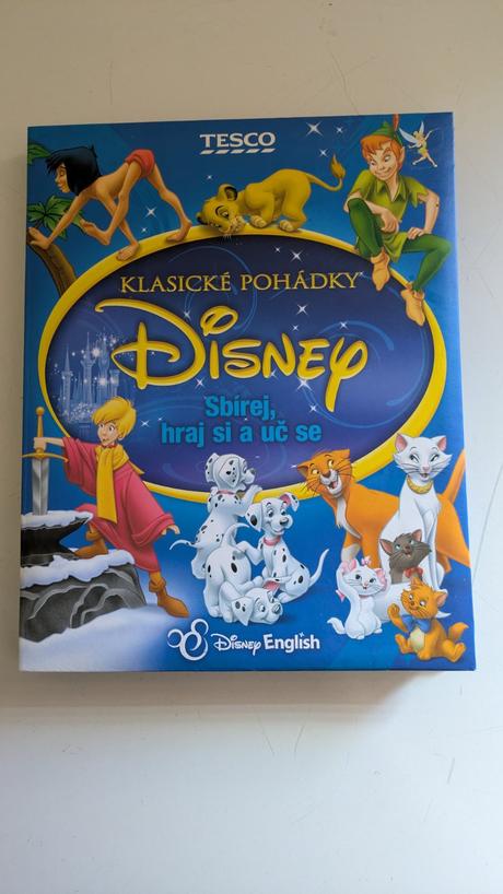 Sběratelské album disney klasické pohádky,
