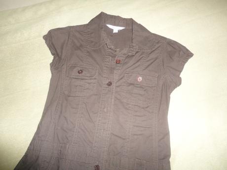 Krásné košilové šaty miss e-vie, vel. 7-9 let, 128