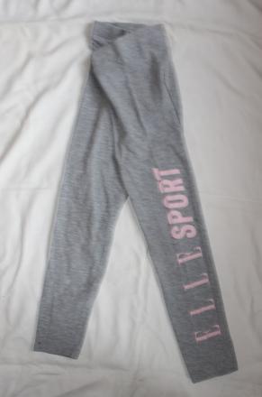 Po132. sportovní šedé legíny 8-9 let, elle,134