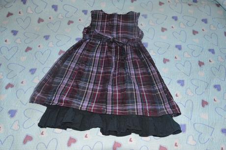 Luxusní bavlněné kostkaté šaty, vel. 104-128, 122