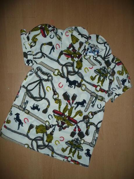 Tričko outlet kytka vel 122, debenhams,122