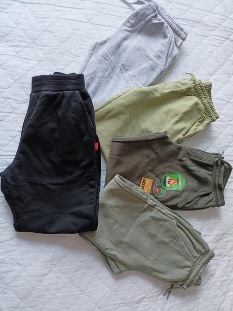 5x tepláky, 128/134, pepco,134