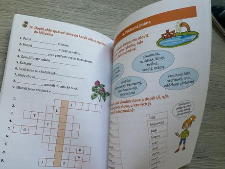 Vyplňovací sešity - 5. třída, matematika, čj, 4 ks,