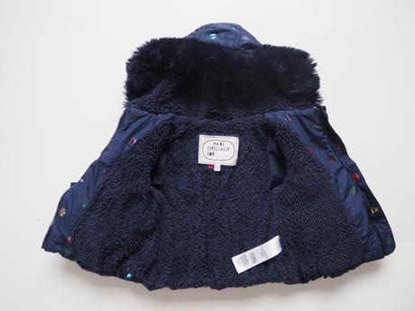 Zimní bunda vel 68, marks & spencer,68